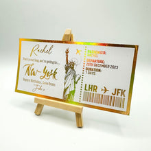 Load image into Gallery viewer, Foiled Gift Ticket