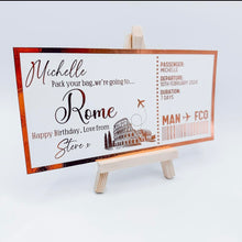 Load image into Gallery viewer, Foiled Gift Ticket