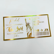 Load image into Gallery viewer, Foiled Gift Ticket