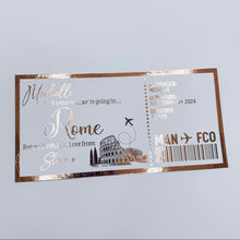 Load image into Gallery viewer, Foiled Gift Ticket