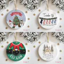 Load image into Gallery viewer, Ceramic Personalised Baubles
