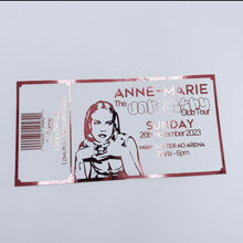 Load image into Gallery viewer, Foiled Gift Ticket
